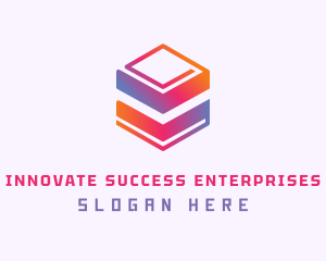 Colorful Cube Software logo design