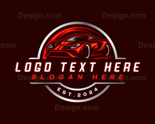 Car Racing Vehicle Logo