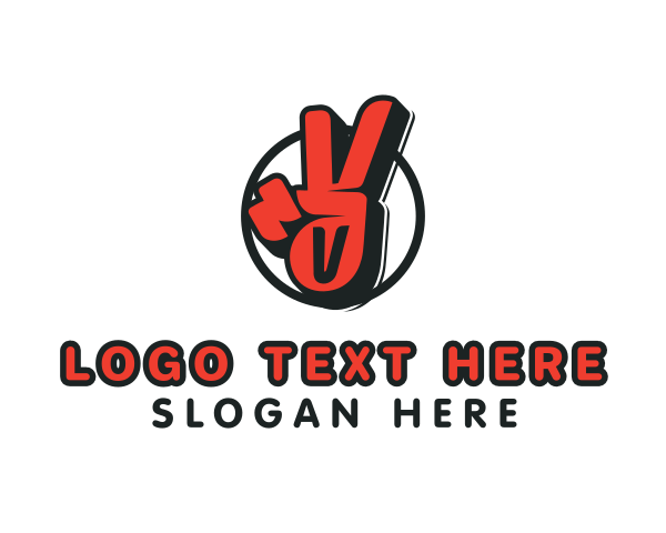 Finger logo example 3