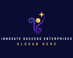 Star Human Leadership logo design