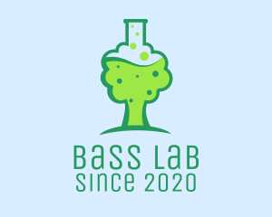 Tree Test Tube logo design