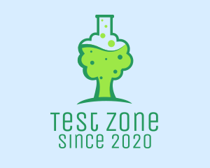 Tree Test Tube logo design