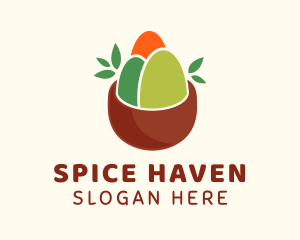 Natural Food Spices logo design