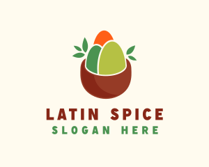 Natural Food Spices logo design