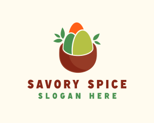 Natural Food Spices logo design