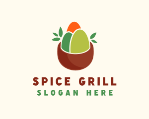 Natural Food Spices logo design