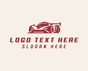 Race Car Automotive logo