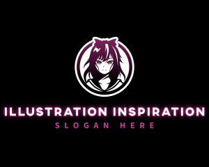 Manga Anime Woman logo