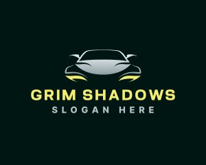 Automotive Car Shadow logo design