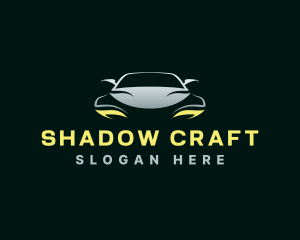 Automotive Car Shadow logo design
