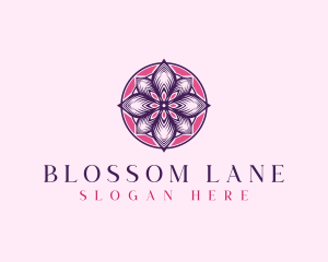 Mandala Flower Petals logo