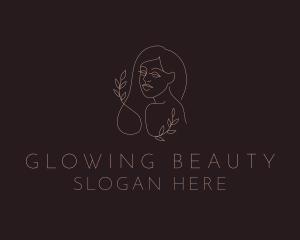 Leaf Lady Skincare logo design