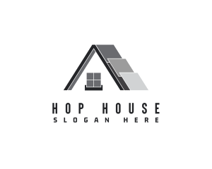 House Roof Estate logo design