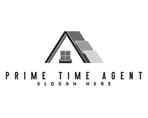 House Roof Estate logo design