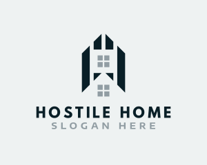 Home Roof Repair logo design