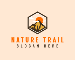 Outdoor Mountain Nature logo design