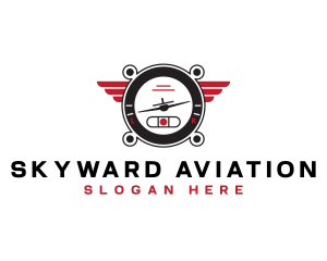Aviation Airplane Gauge logo