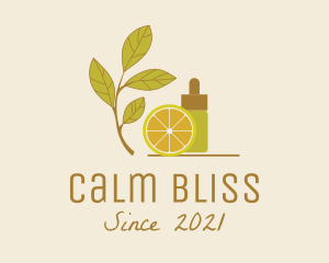 Citrus Essence Oil  logo design