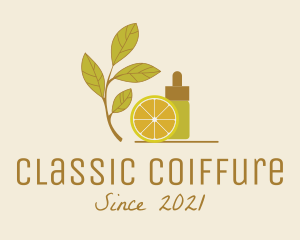 Citrus Essence Oil  logo design