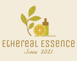 Citrus Essence Oil  logo design