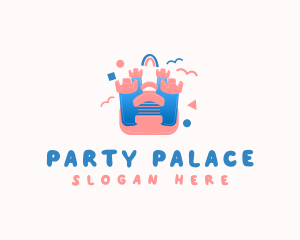 Inflatable Playground Toy logo design