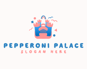 Inflatable Playground Toy logo design