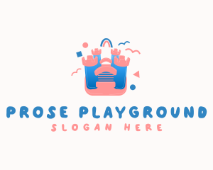 Inflatable Playground Toy logo design