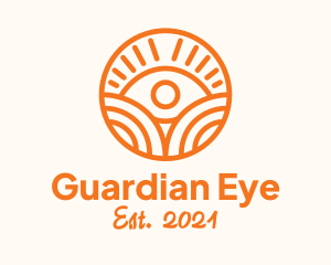 Eye Sun Valley logo design