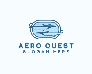 Airline Flight Plane logo