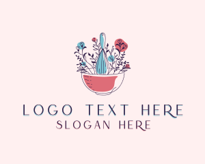 Floral Baking Whisk logo