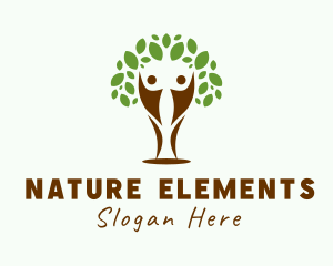 Tree Nature Conservation logo design