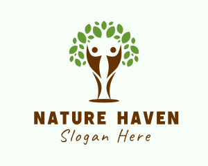 Tree Nature Conservation logo design