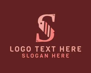 Letter S Price Tag logo