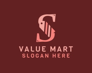 Letter S Price Tag logo