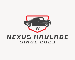 Pickup Truck Vehicle logo design