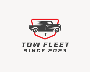 Pickup Truck Vehicle logo design