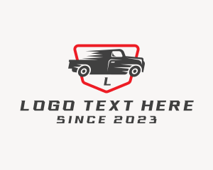 Fast - Fast Pickup Truck logo design