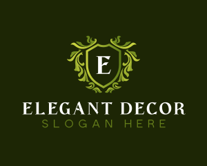 Luxury Decorative Crest logo design