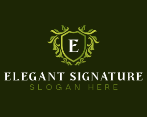 Luxury Decorative Crest logo design