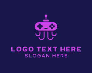 Gamer Console Octopus Logo