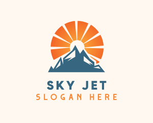 Sunrise Mountain Hiking Logo