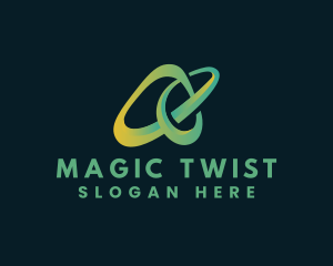 Twist Loop Media logo design