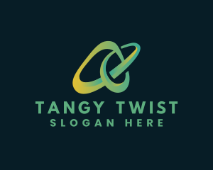 Twist Loop Media logo design