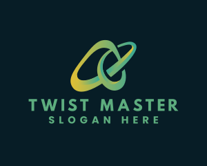 Twist Loop Media logo design