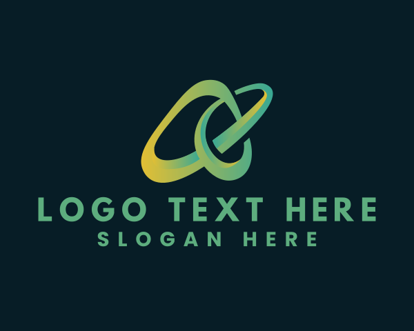 Twisted logo example 2