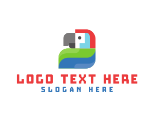 Colorful Pet Parrot  logo