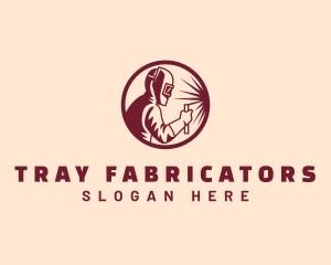 Welding Spark Fabrication logo design