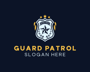Police Star Badge logo