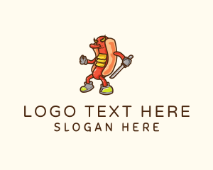 Samurai Hot Dog logo