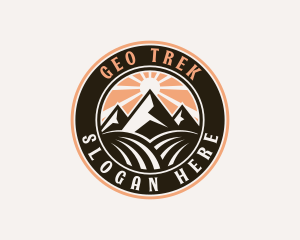 Mountain Summit Hiker logo design